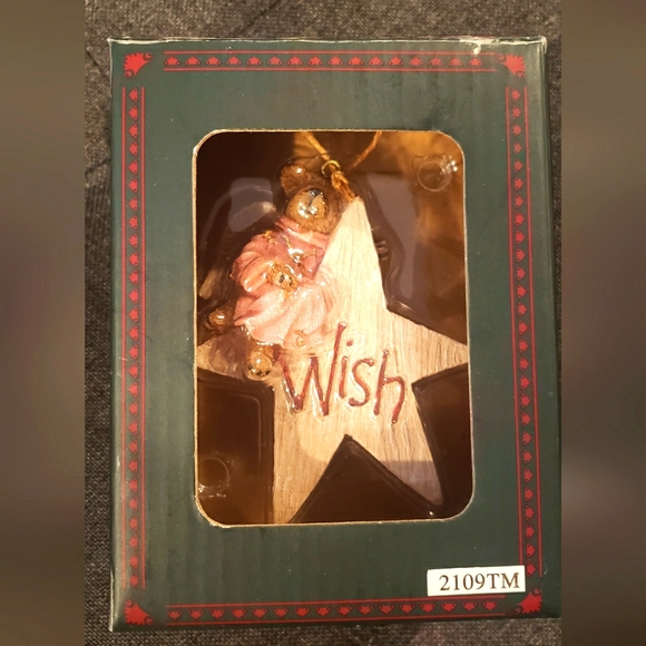 Boyd's Bearstone Collection Graceful Wish Ornament - Picture 1 of 5